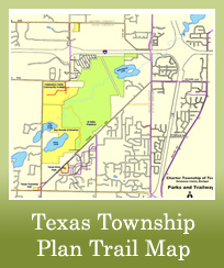 Texas Township Plan Trail Map